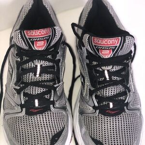 Saucony Cohesion 9 sliver red Mens